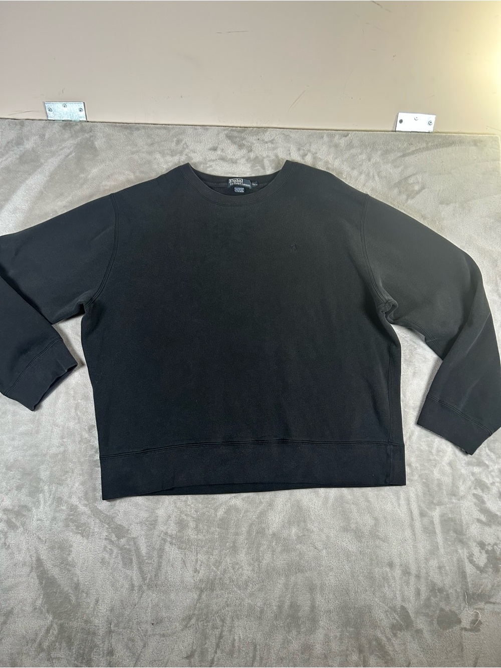 Ralph Lauren Black Crewneck Sweatshirt